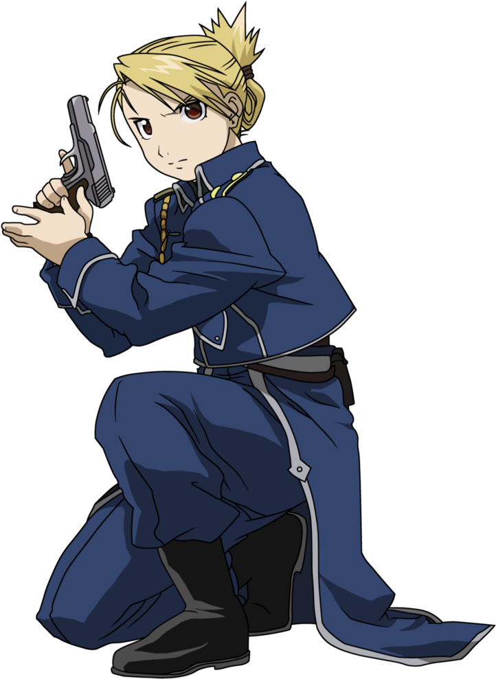 Fullmetal Alchemist Brotherhood Riza Hawkeye Full Size PNG Clipart